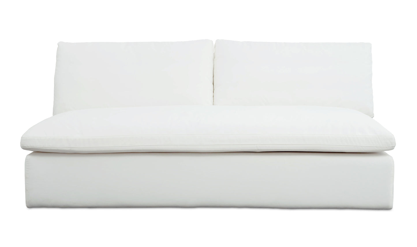 Miles Outdoor Sofa White