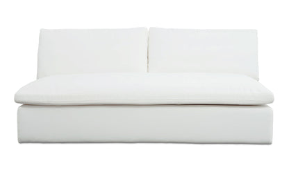 Miles Outdoor Sofa White