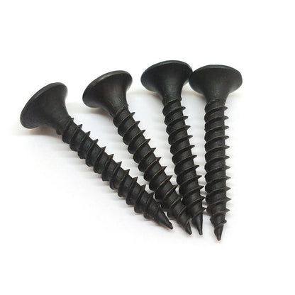 Matte Black Screws (100 pcs)