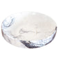 New York Marble Natural Stone Round Above Vanity Bathroom Sink Polished (D)15.5" (H)4.5"