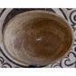 Noce Brown Travertine Natural Stone Oval Above Vanity Bathroom Sink (W)16" (L)21" (H)6"