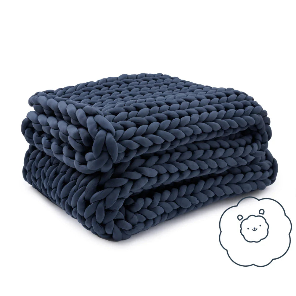 Ice Knit Weighted Blanket by Nuzzie