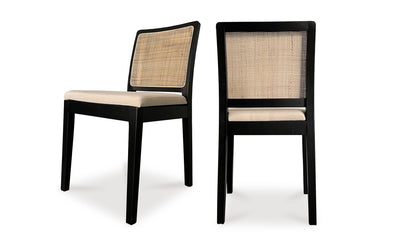 Orville Dining Chair Black - Set Of Two