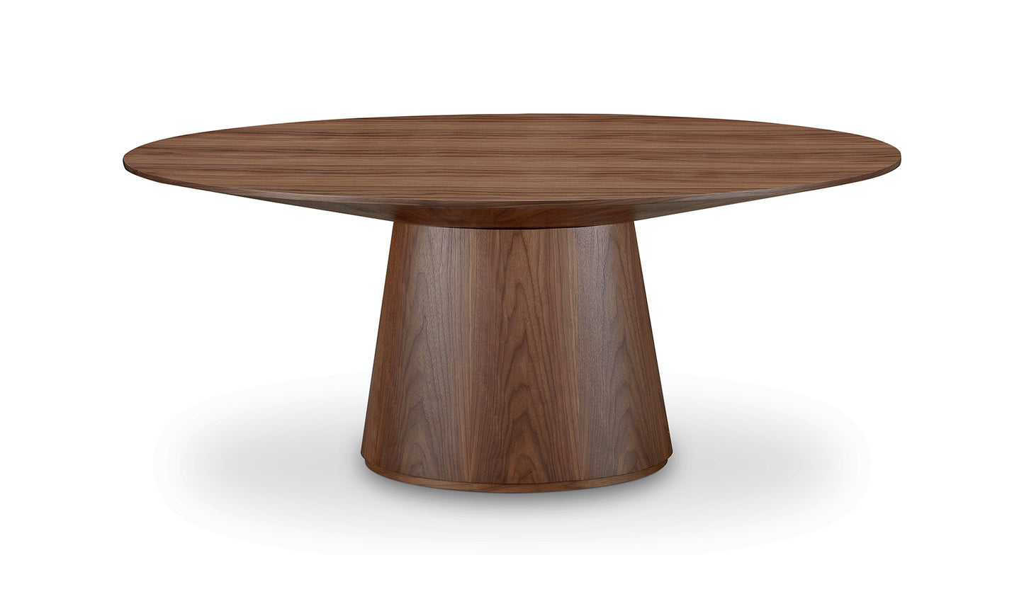 Otago Dining Table Walnut Oval