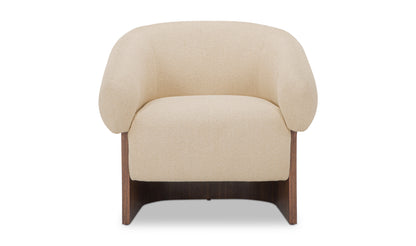 Otto Accent Chair Flecked Cream