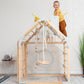 Wooden Climbing Playhouse