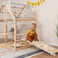 Wooden Climbing Playhouse