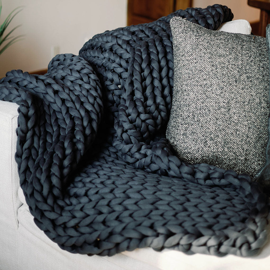 Knit Weighted Blanket by Nuzzie