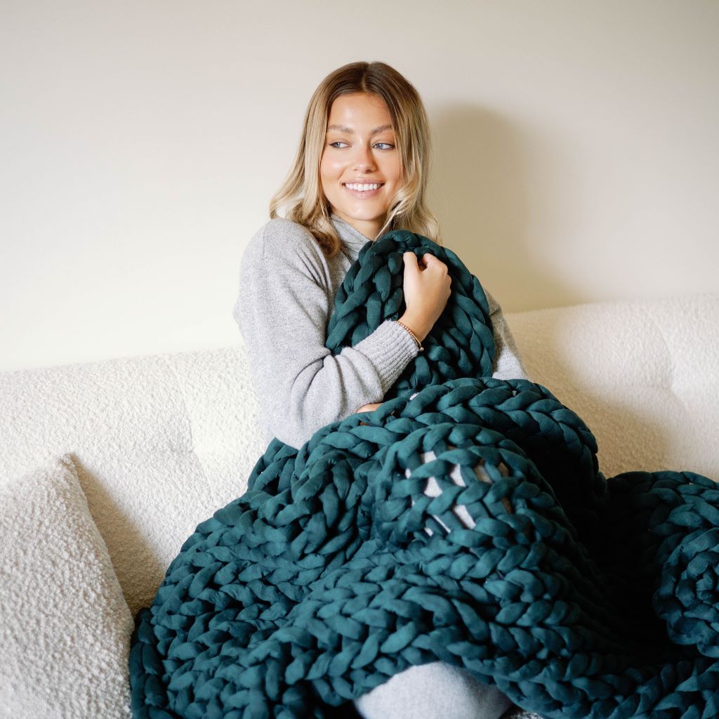 Knit Weighted Blanket by Nuzzie