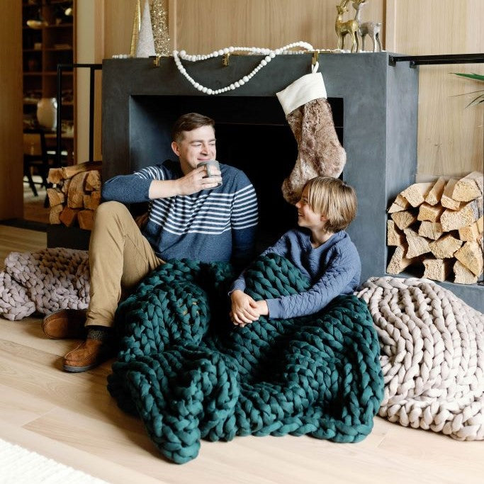 Knit Weighted Blanket by Nuzzie