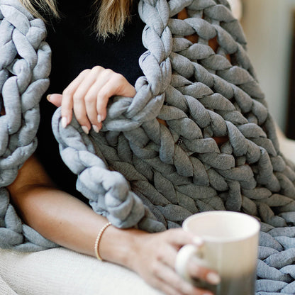 Knit Weighted Blanket by Nuzzie