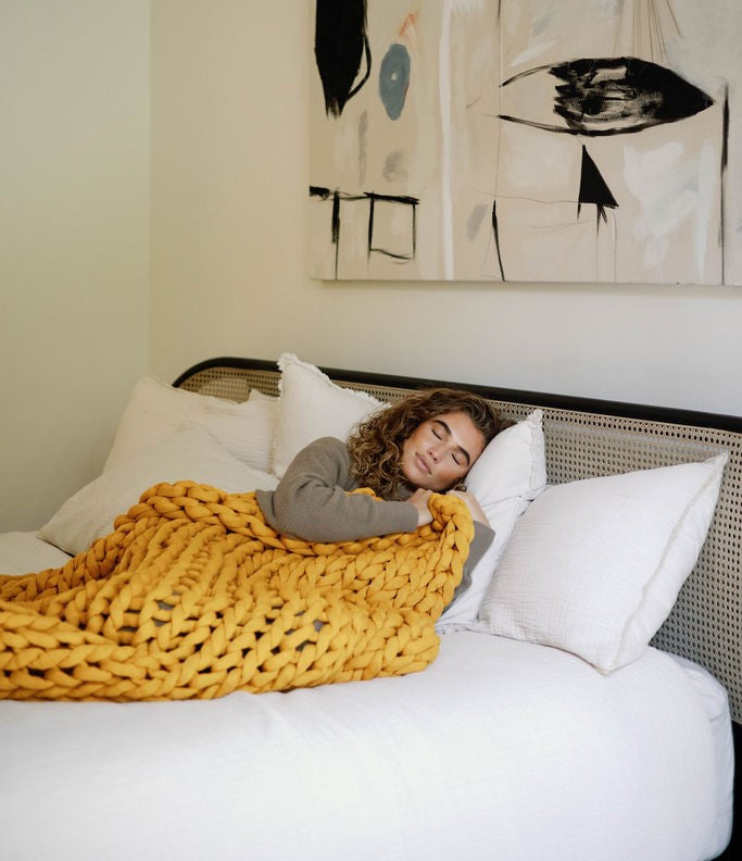 Knit Weighted Blanket by Nuzzie