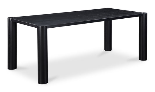 Post Small Dining Table Black