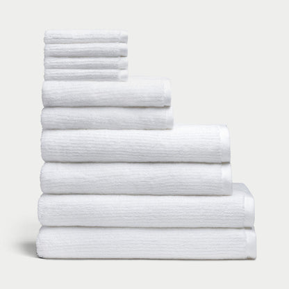 Complete Ribbed Terry Bath Bundle