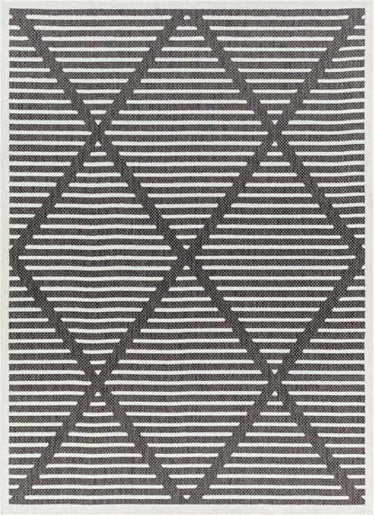 Anah Black Outdoor Rug