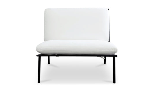 Salma Outdoor Accent Chair White