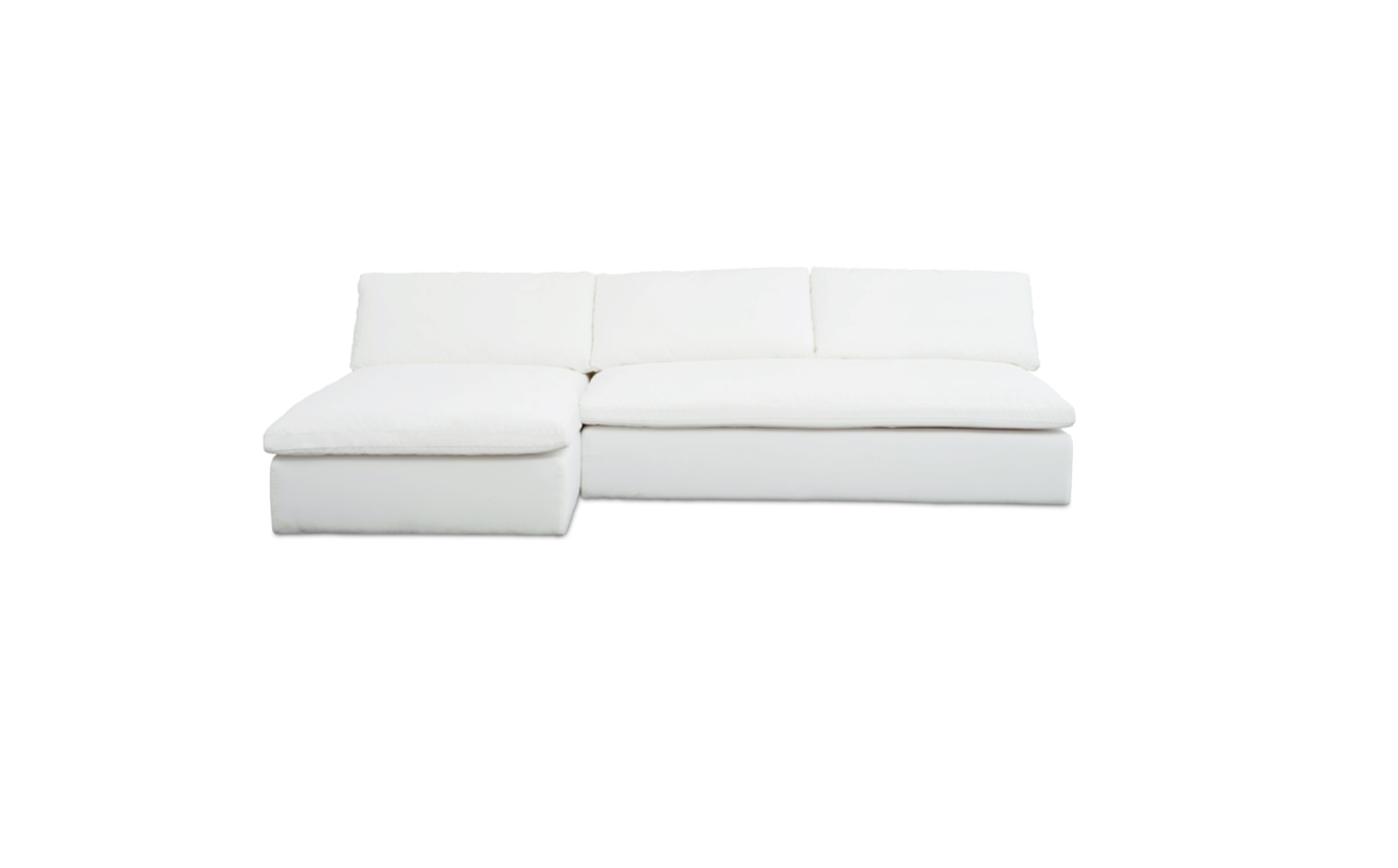 Miles Outdoor Modular 2 Piece White