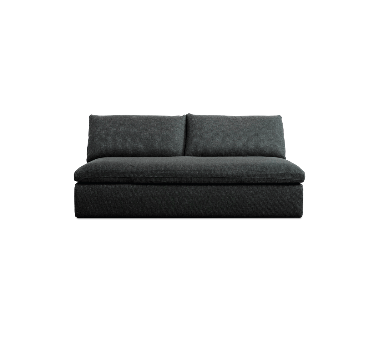 Miles Outdoor Sofa Speckled Charcoal