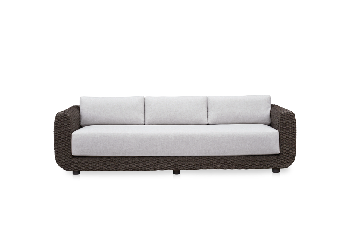 Soma Outdoor Sofa Dark Brown