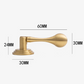 Unique Ball Round Knobs and Pulls - Satin Brass