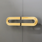 Unique Minimalist Golden Cupboard Handles