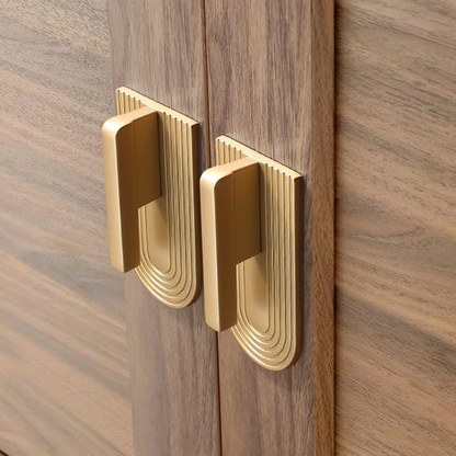 Hook Golden Cabinet Handles