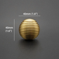 Beehive Shape Round Knob