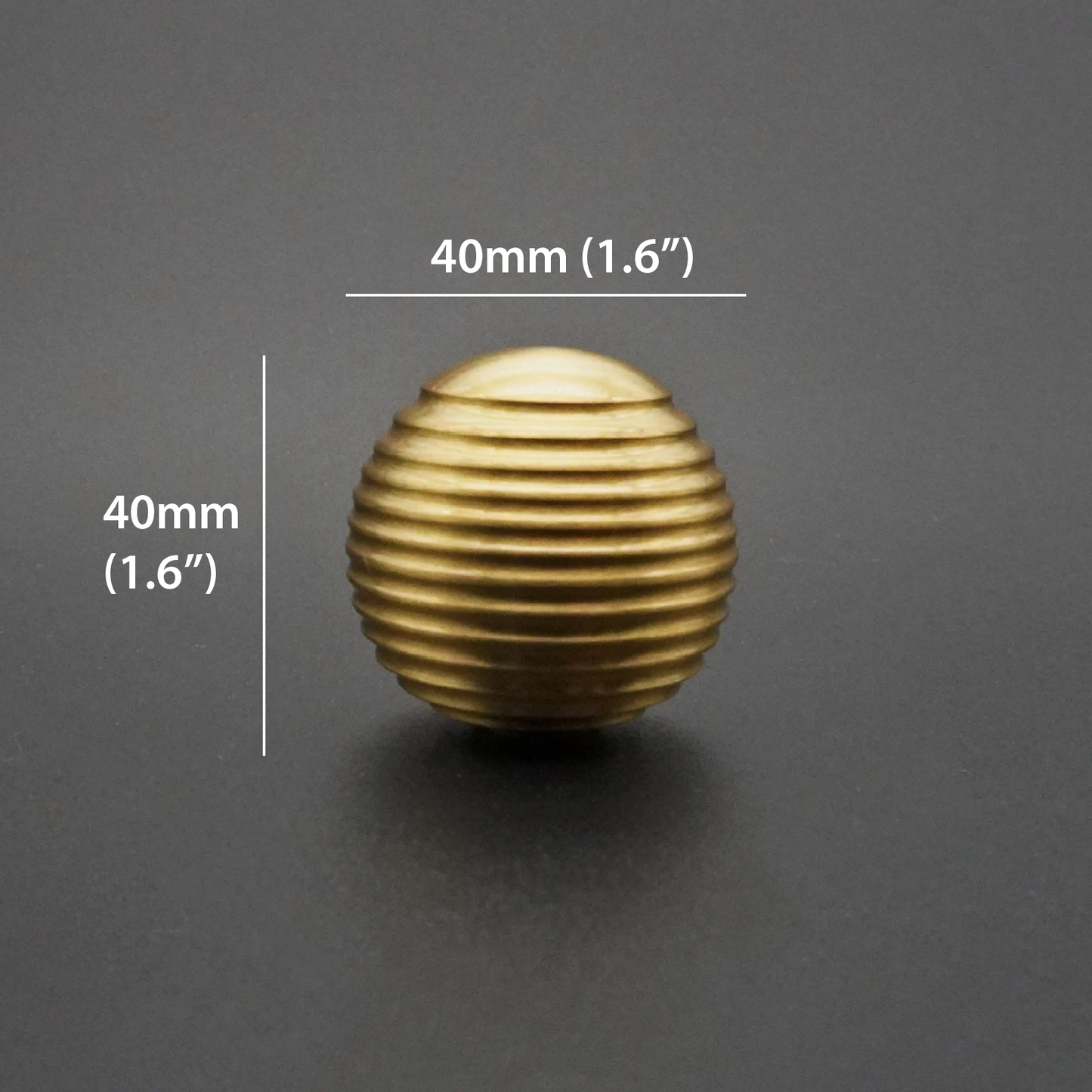 Beehive Shape Round Knob