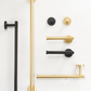 High-Quality Solid Brass Bathroom Accessories - Matte Brushed Brass