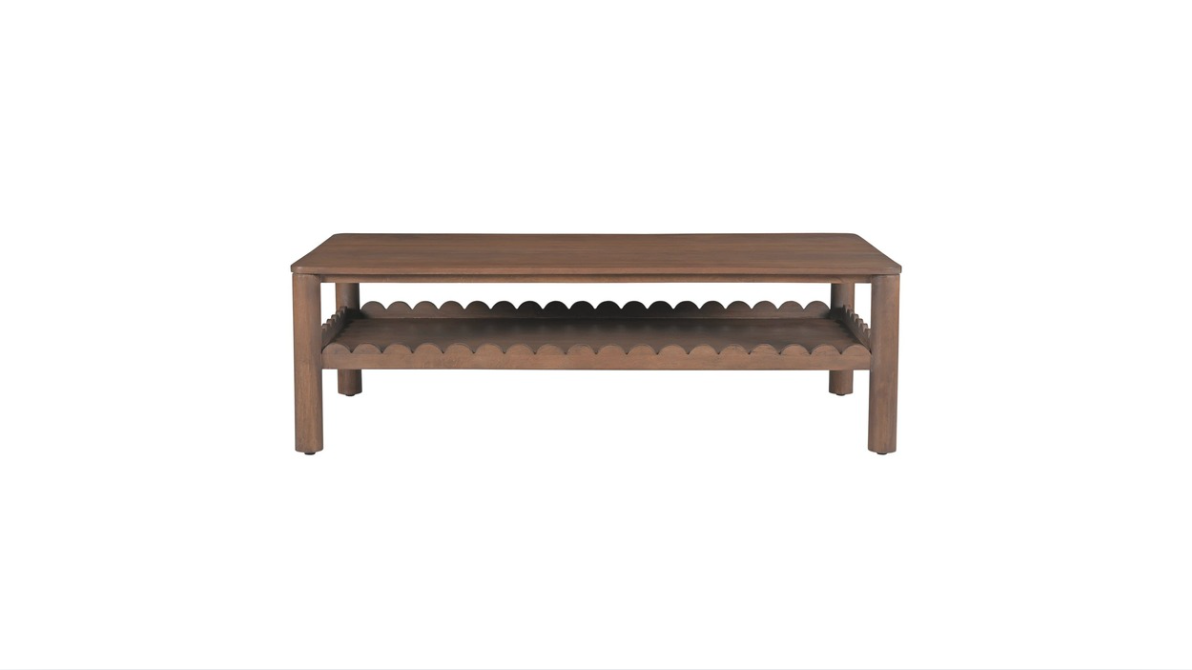 WILEY COFFEE TABLE VINTAGE BROWN