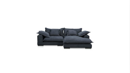 Daydream Sectional Performance Fabric - Slate Blue