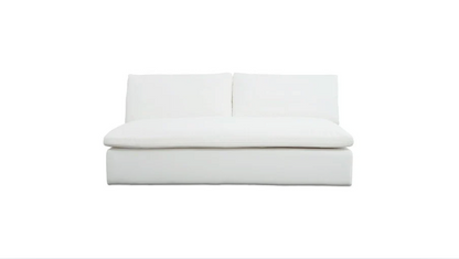 Miles Outdoor Sofa White