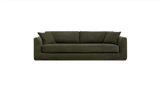 Rue Sleeper Sofa Deep Green