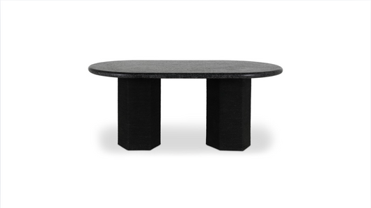 Sartoria Dining Table Black Granite