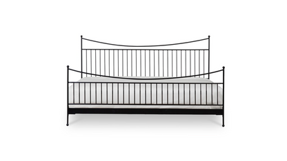 Monet Queen Bed Black