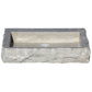 Seagrass Rustic Limestone Rectangular Sink Above Vanity Bathroom Sink (W)18" (L)21.4" (H)4"