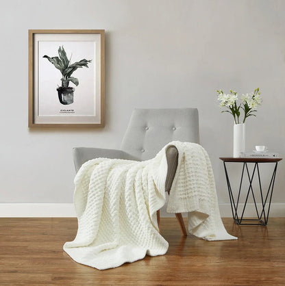 Waffle Lightweight Throw