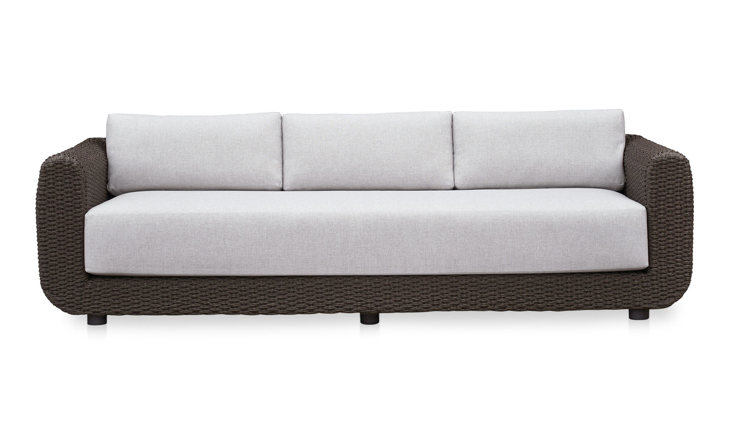 Soma Outdoor Sofa Dark Brown