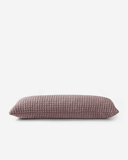 Snug Waffle Lumbar Pillow