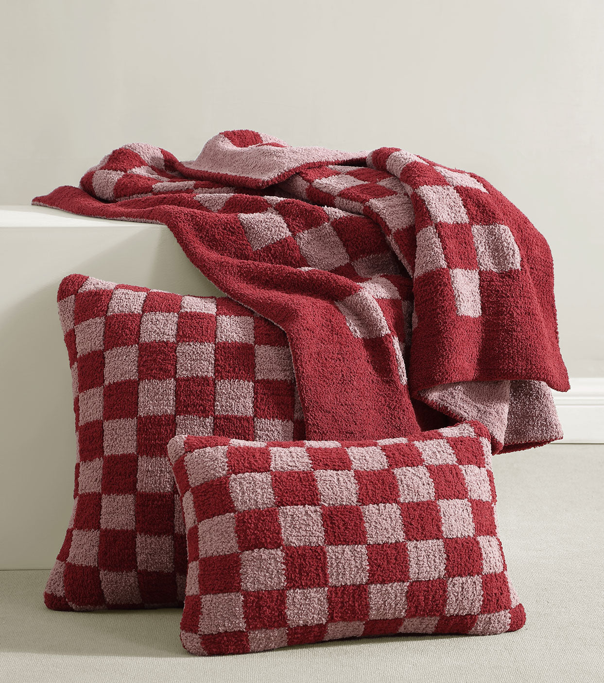 Checkerboard Throw Pillow