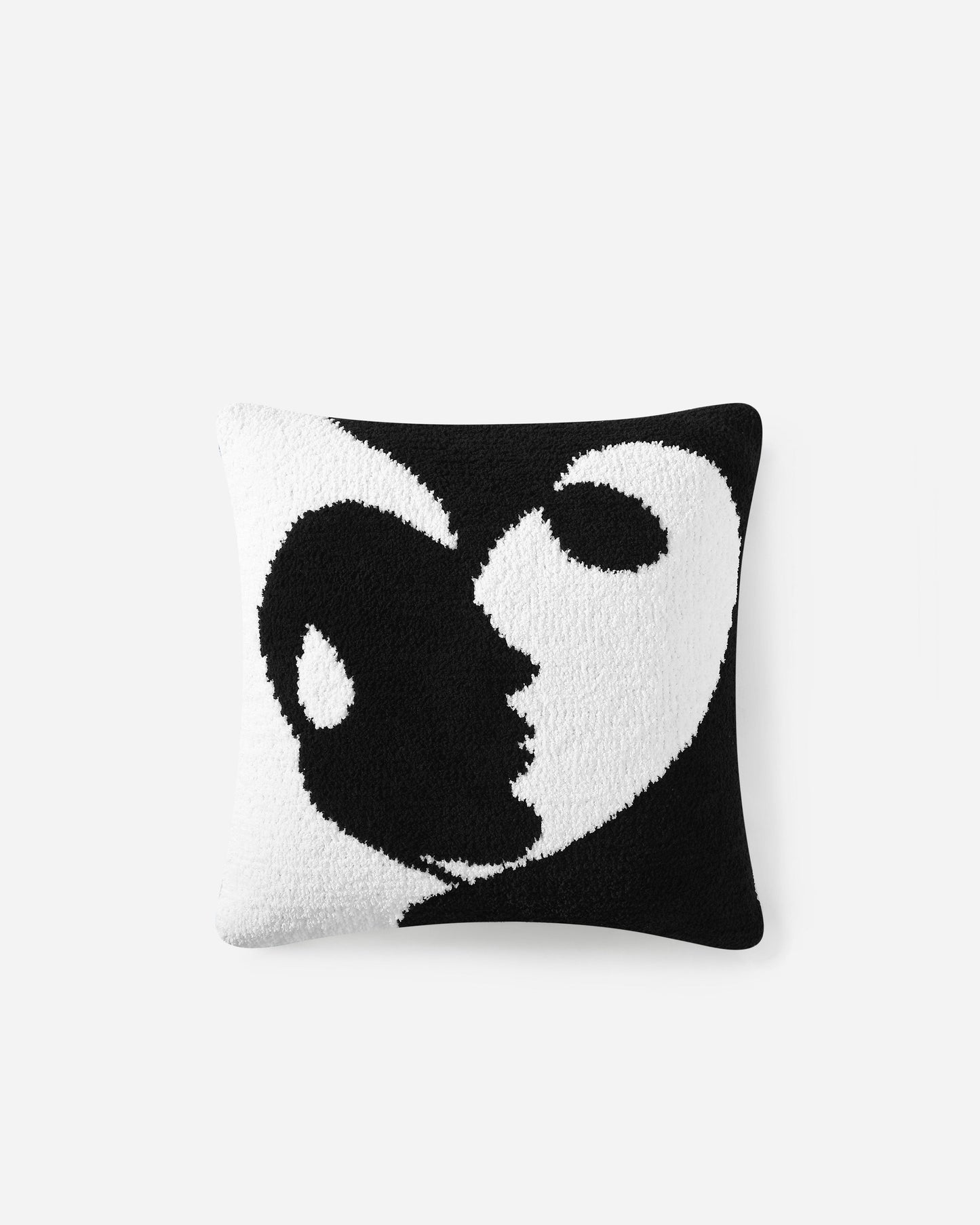 Faces II Throw Pillow