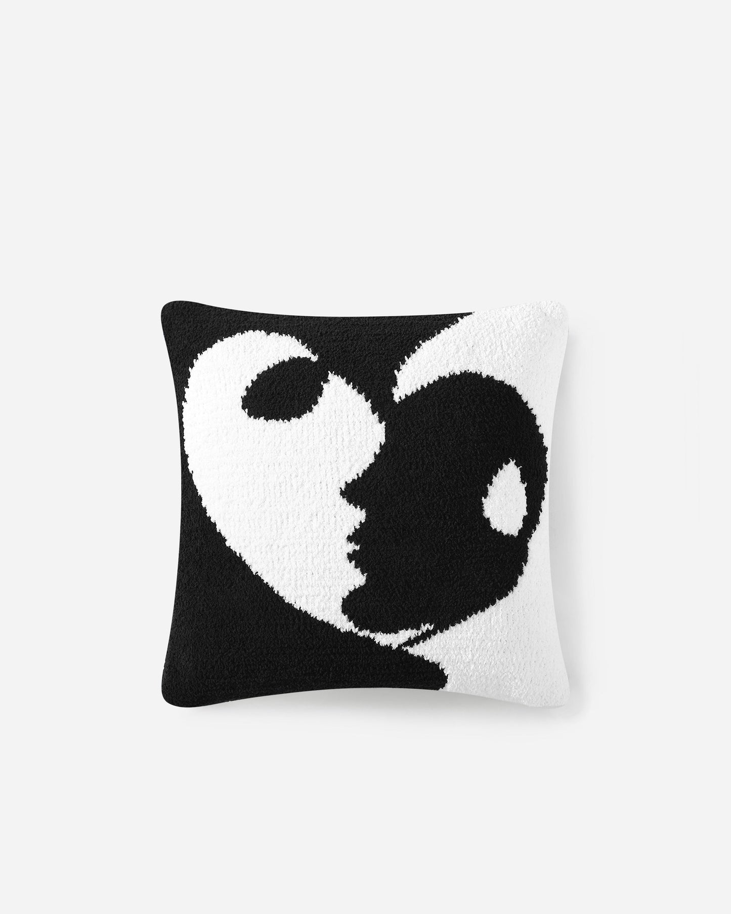 Faces II Throw Pillow