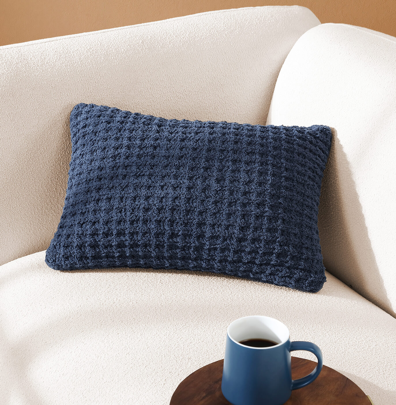 Snug Waffle Mini Pillow