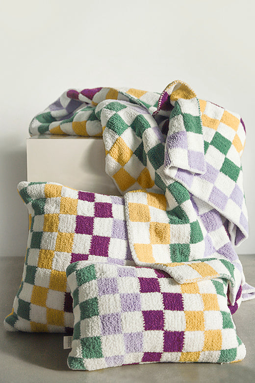 Checkerboard Throw Pillow