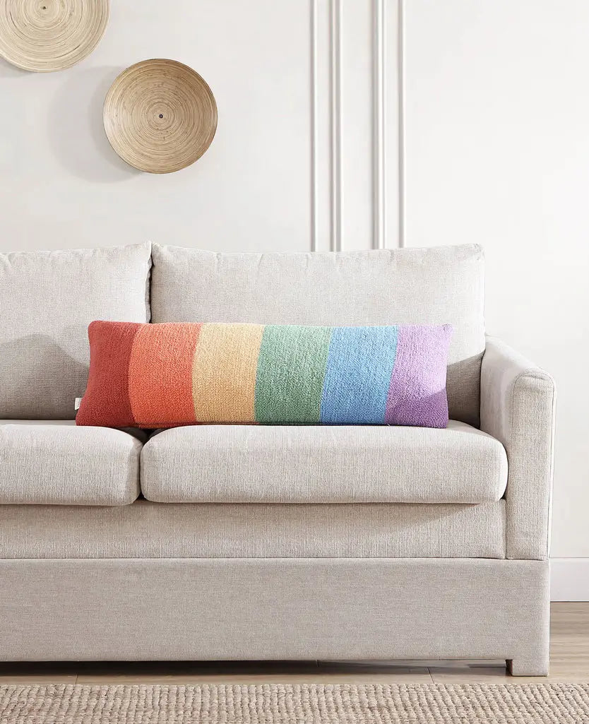 Rainbow Lumbar Pillow