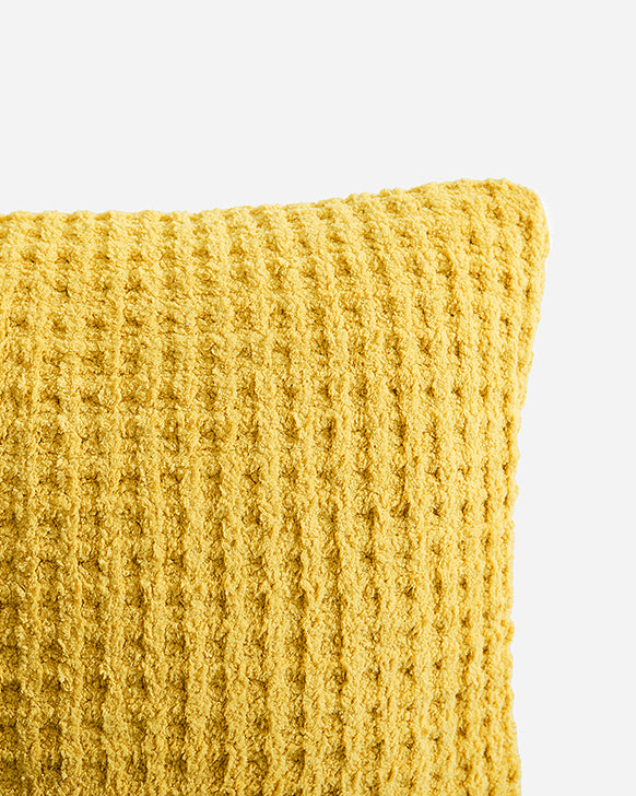 Snug Waffle Throw Pillow