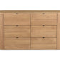 THEO 6 DRAWER DRESSER-NATURAL