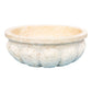 Troia Light Travertine Natural Stone Pumpkin Shape Above Vanity Bathroom Vessel Sink