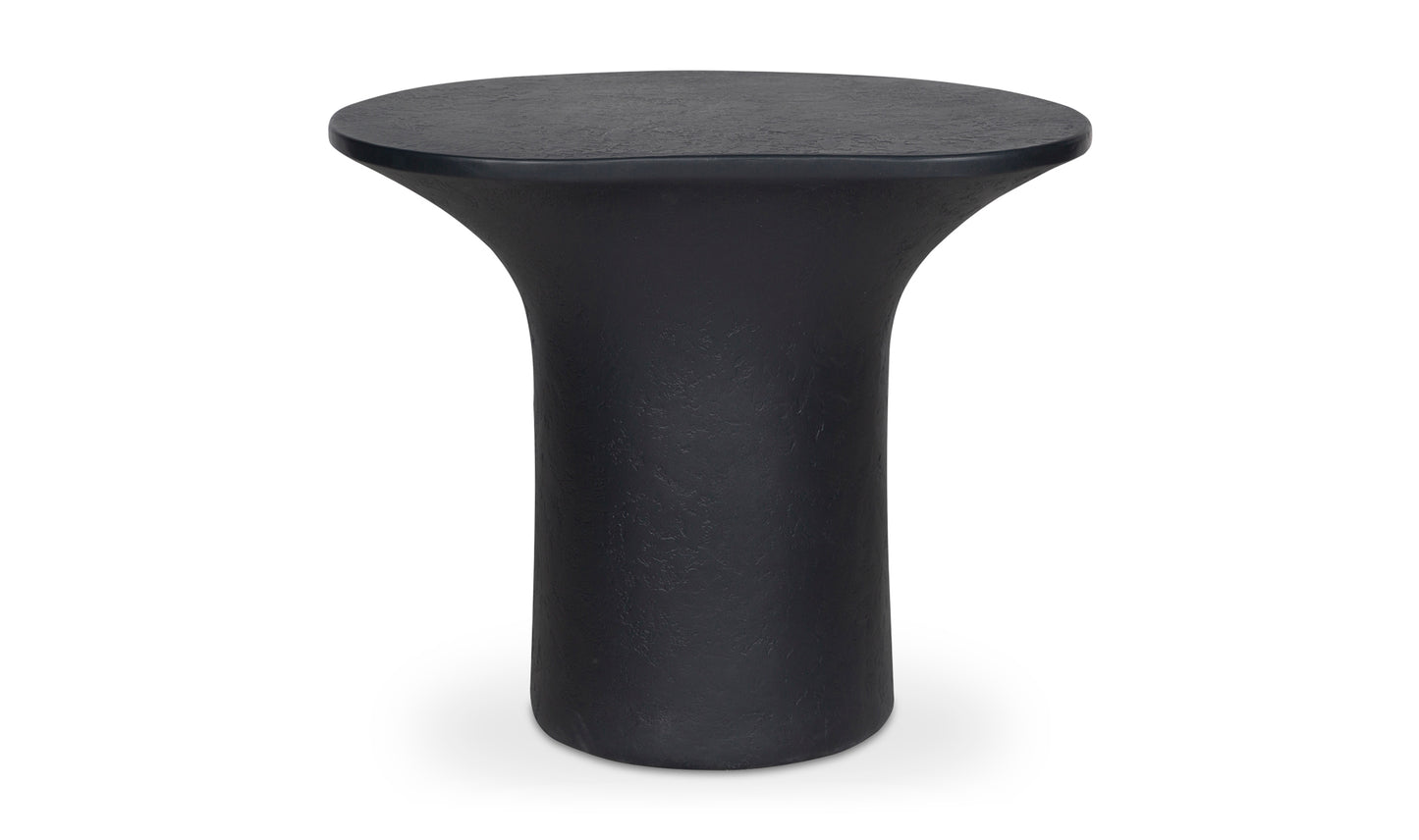 Yumi Outdoor Accent Table Black