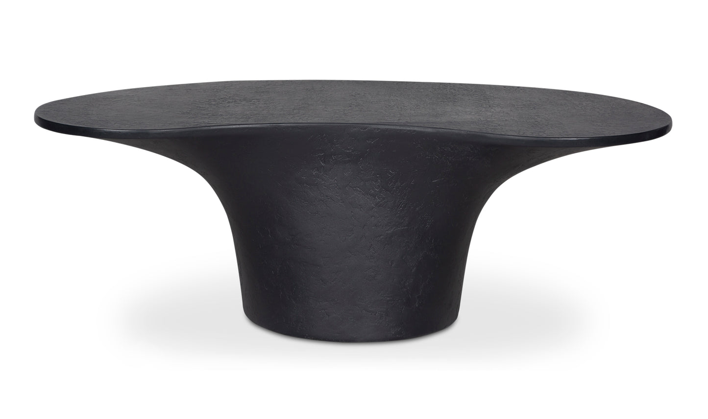 Yumi Outdoor Coffee Table Black